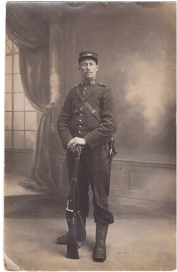 Soldat du 45e régiment d'infanterie