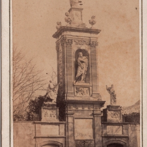 Gondran Coll MK cdv Architecture 1867 Tombeau de Joseph Sec