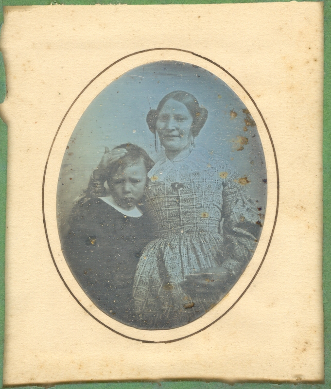 Fanny Coeulte et son fils