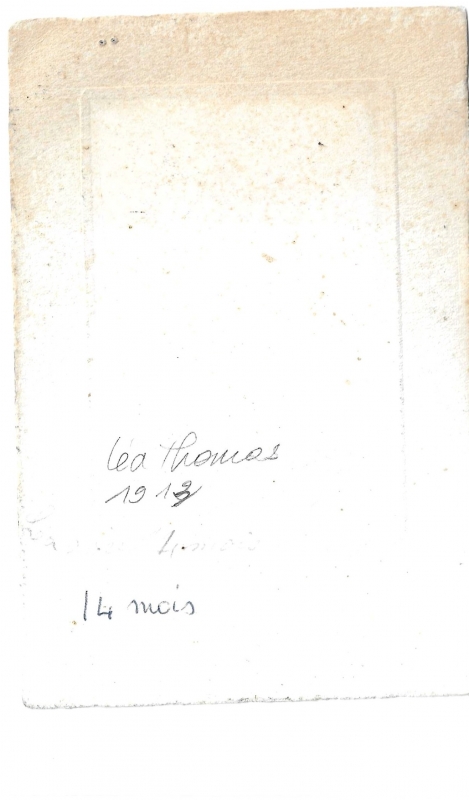 Léa Thomas, âgée d'un an