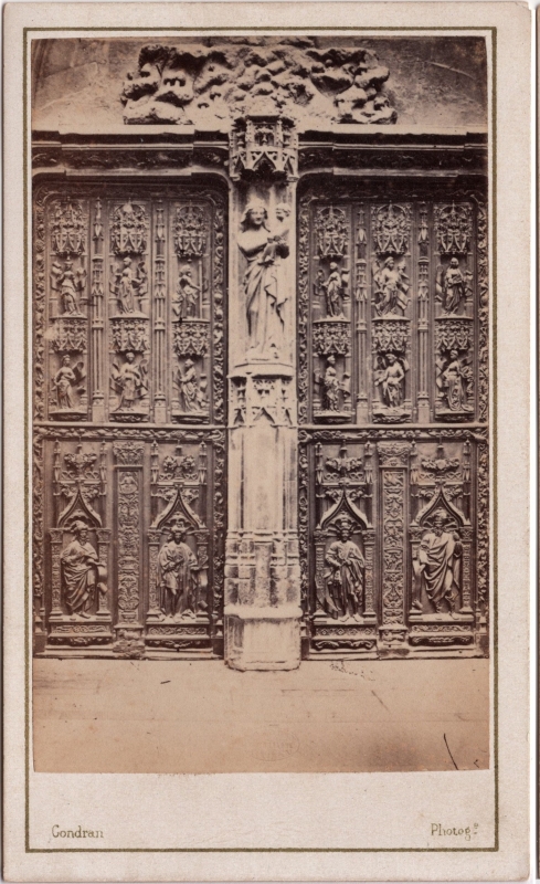 Aix-en-Provence - Portail de la cathédrale Saint-Sauveur.