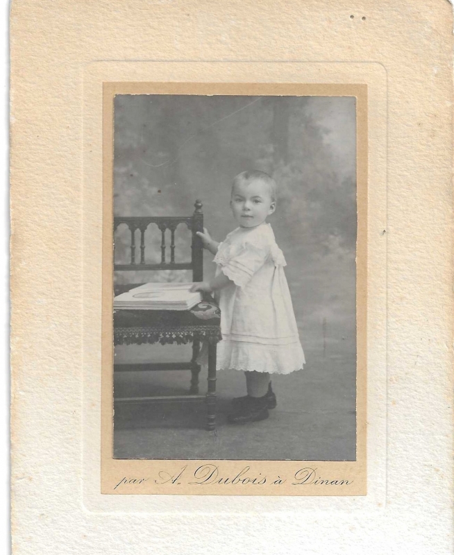 Léa Thomas, âgée d'un an