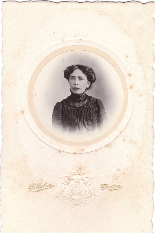 Portrait de Gabrielle Lebouc, épouse Lestang