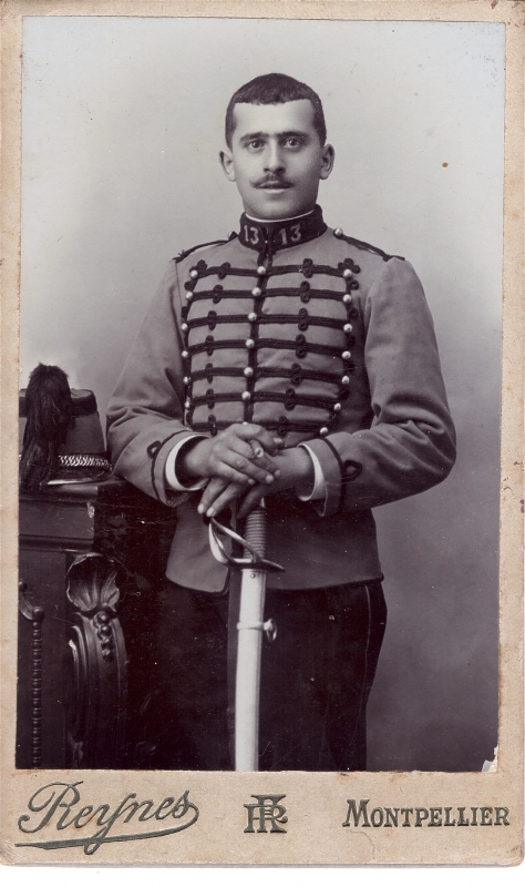 Cavalier du 13e régiment de chasseurs à cheval