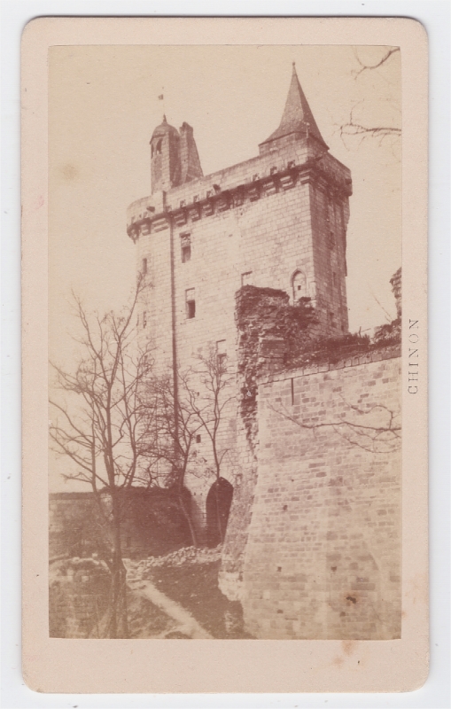 Chinon - château - Tour de l'Horloge