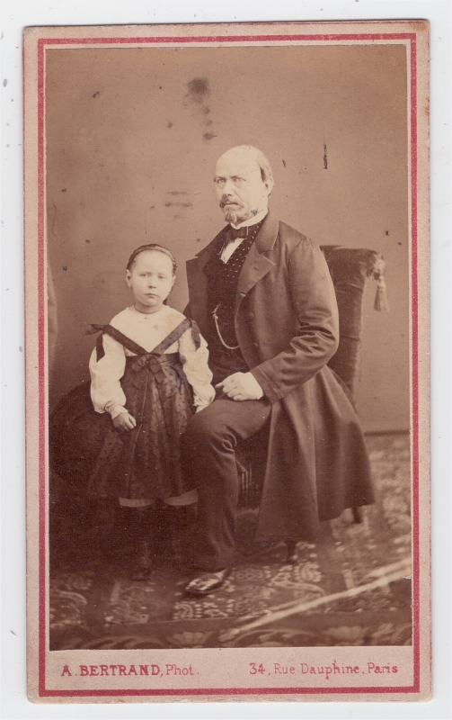 Louis Lasorne et sa fille Louise