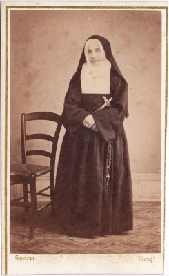 Gondran 1867 Coll MK cdv Soeur Rosine Imbar
