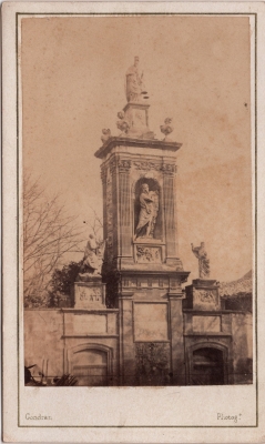 Gondran Coll MK cdv Architecture 1867 Tombeau de Joseph Sec
