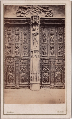 Gondran Coll MK cdv Architecture 1868 Grande porte de Saint Sauveur