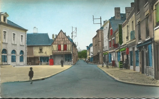 carte postale Touin Guine rue N D 1