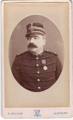 Capitaine du 103e régiment  d'infanterie décoré de la Légion d'honneur