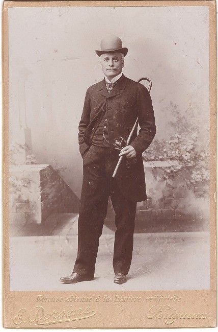 Portrait d'un homme élégant
