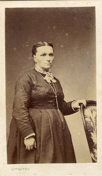 Mlle Lemière, soeur du photographe