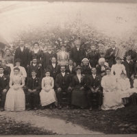 groupe de noces 1909