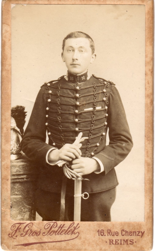 Léon Cordonnier, dragon de 1ère classe du 16e régiment