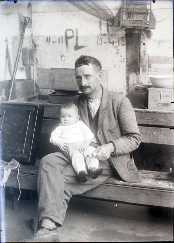 Fernand Brulin et son fils Raphaël