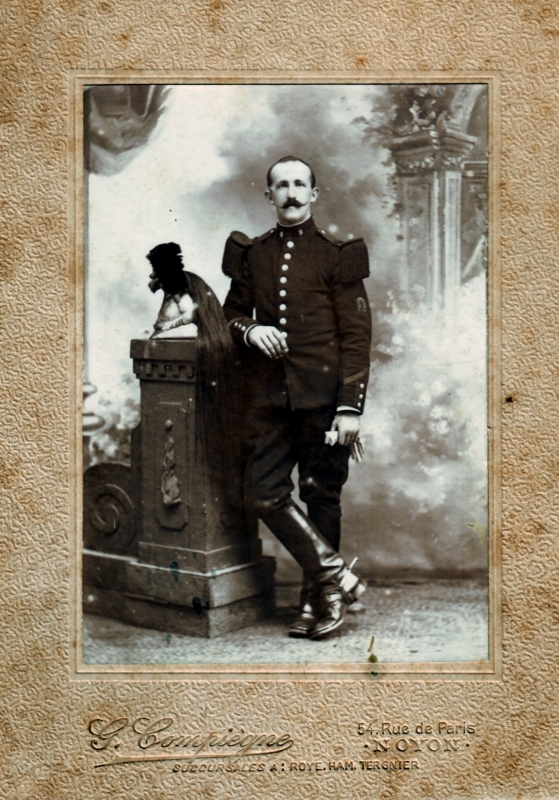 René Montial, cuirassier, Mort pour la France.