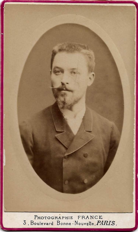 Homme à la belle moustache