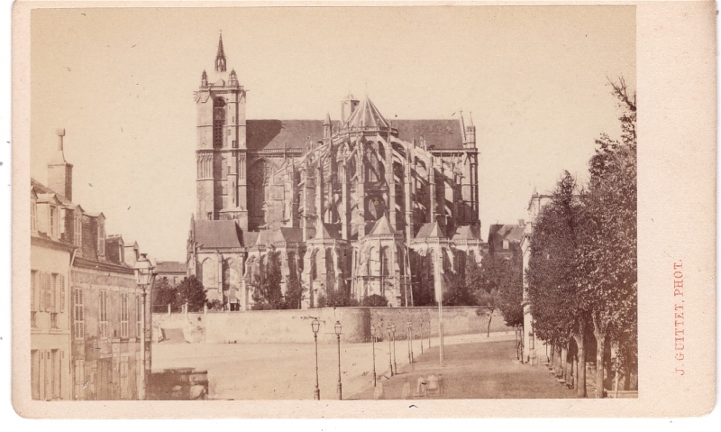 Le Mans - Chevet de la cathédrale Saint-Julien.