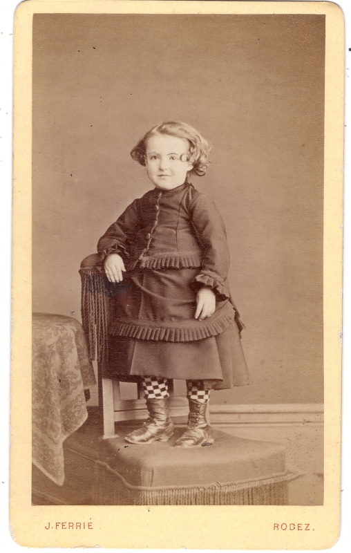 Augustine Flaujac, enfant