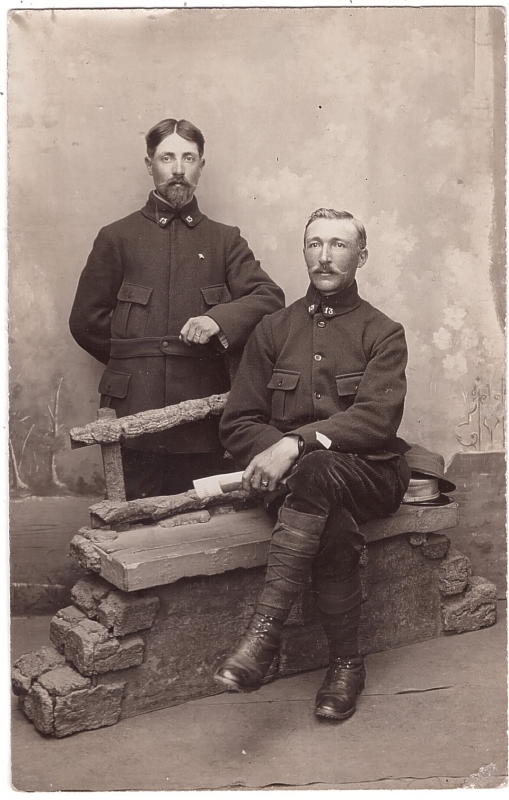 Deux soldats du 13e régiment