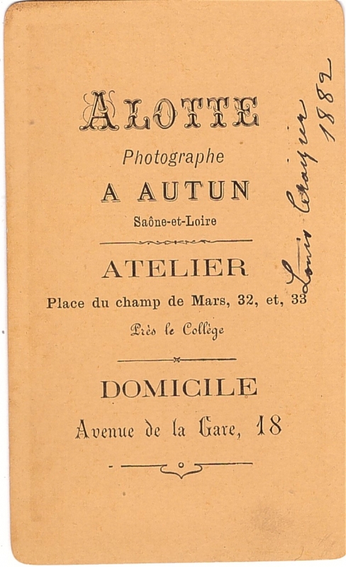 Louis Croizier âgé d'un an