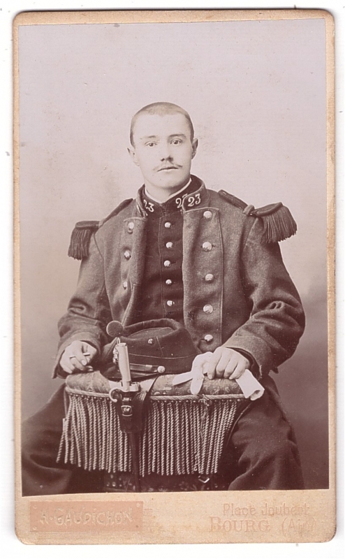 Soldat du 23e régiment d'infanterie