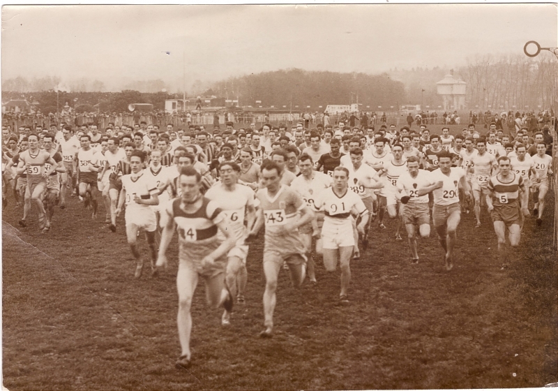 Cross-country - Championnat de France. Le départ