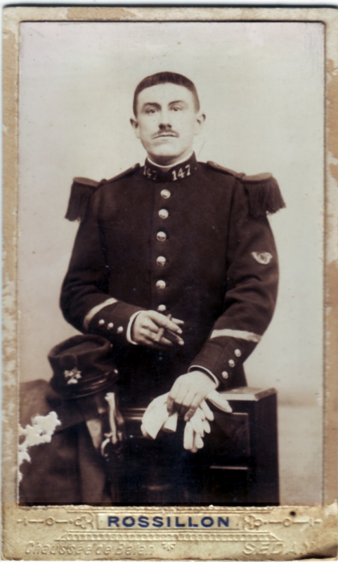 Soldat du 147e régiment d'infanterie