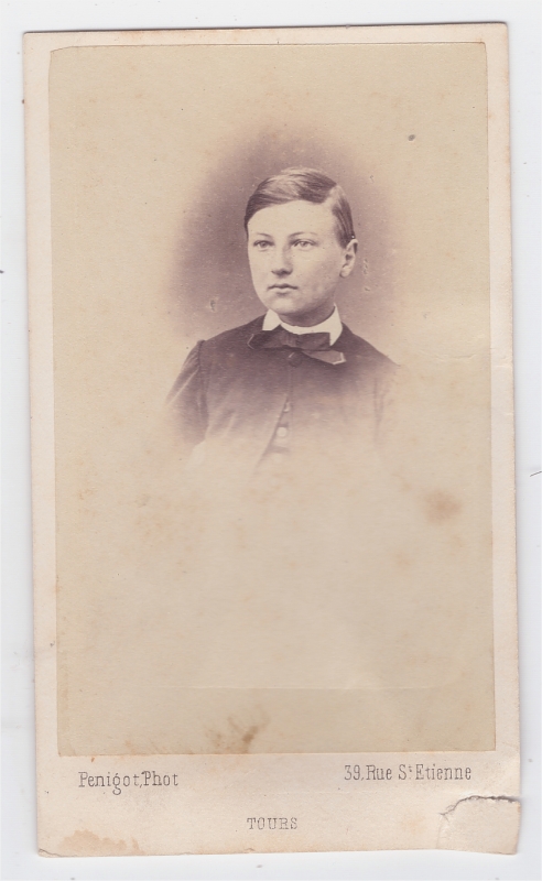 Portrait d'un adolescent 