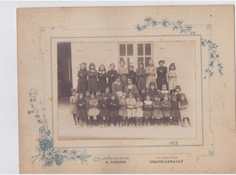 Photo scolaire - Ecole de filles