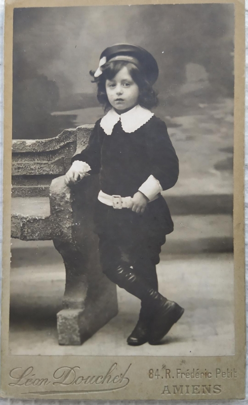 Guy Collot, enfant