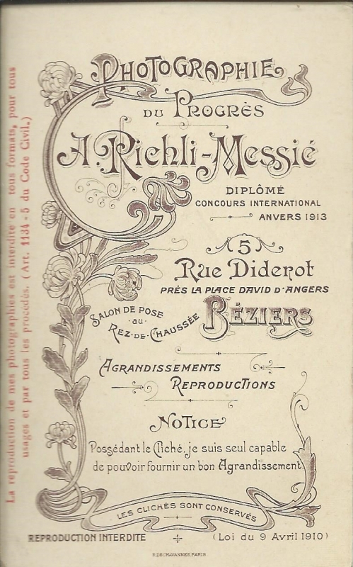 Portrait de Marie Ricard