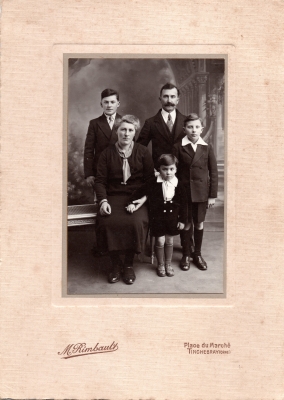 Famille Theophile Alexandre ANGER et Marie Louise Laisne 