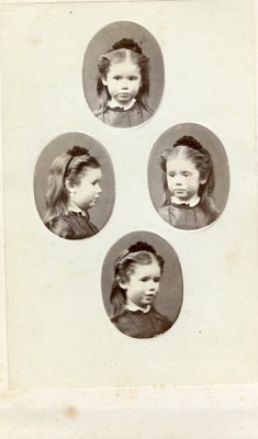 Mary CLAUDET enfant Fille dAntoine CLAUDET