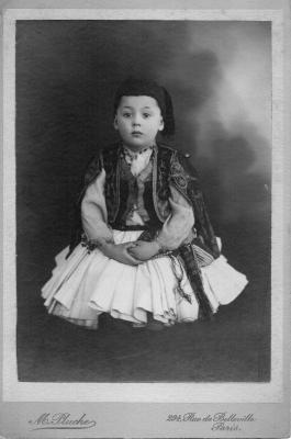 Pluche enfant deguise